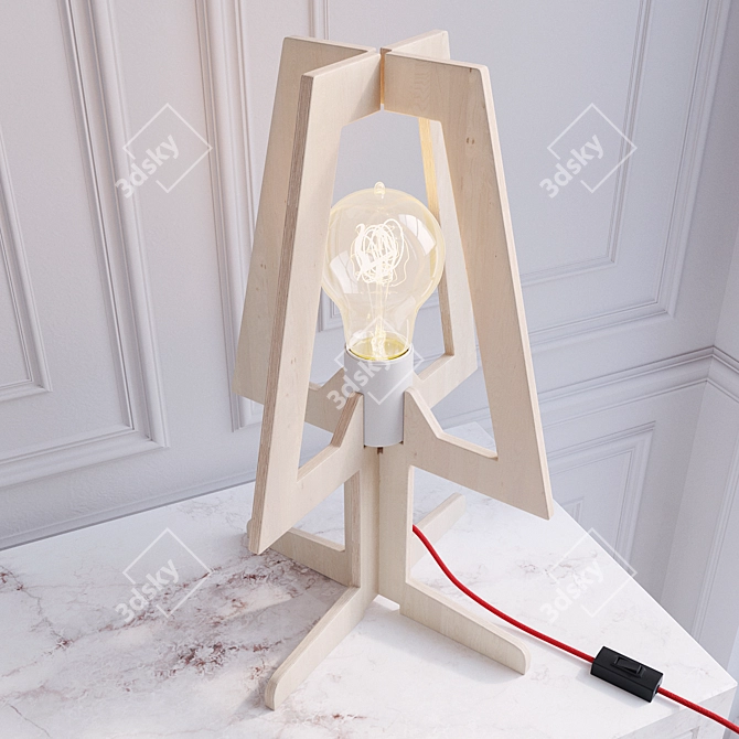 Nowodvorski Across S - Stylish Table Lamp 3D model image 2