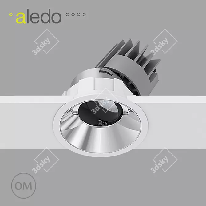 Aledo SKILL SRA 100: Versatile Professional Lighting 3D model image 1