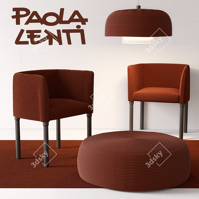 Elsie, Otto, Taiki by Paola Lenti: Complete Cozy Collection 3D model image 1