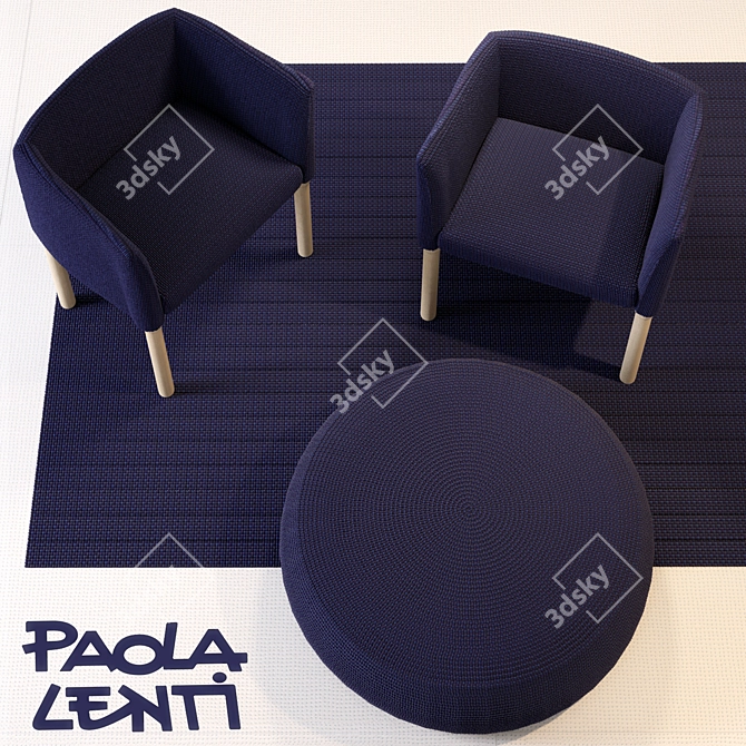 Elsie, Otto, Taiki by Paola Lenti: Complete Cozy Collection 3D model image 2