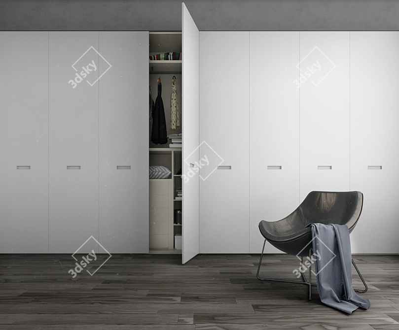 Amore 142 - Elegant Rectangle 3D model image 3