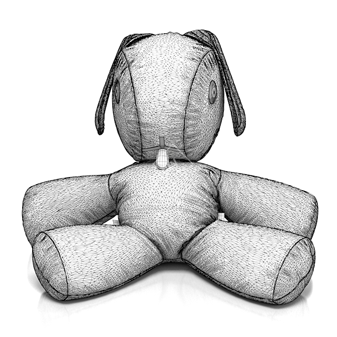 Fatboy CO9 Bean Bag Lounger - Elegance meets Comfort 3D model image 3