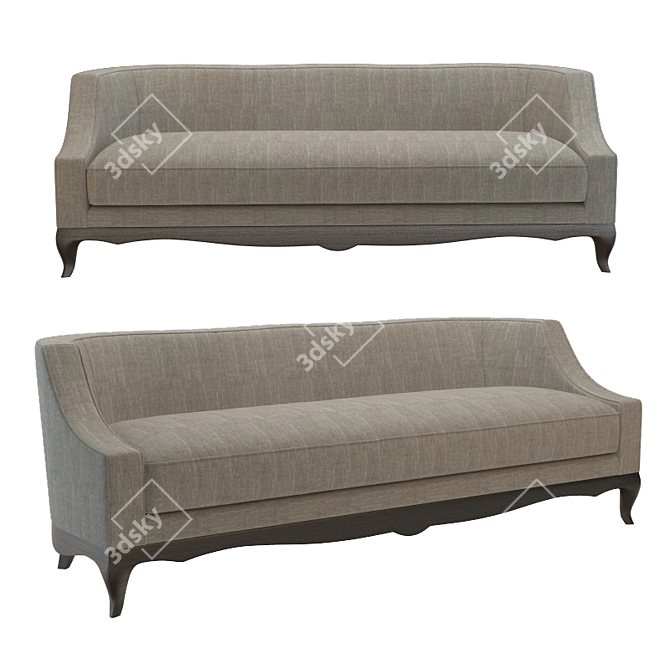 Opera Margherita Sofa 3D model image 1