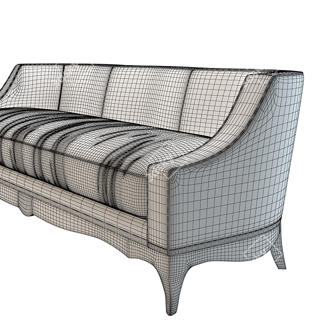 Opera Margherita Sofa 3D model image 2