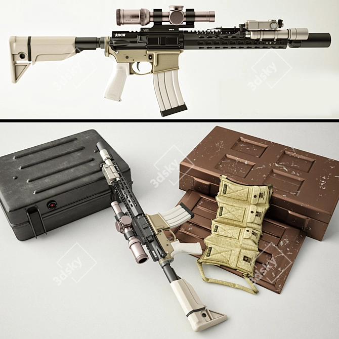 Rapid Fire Arsenal Bundle 3D model image 1