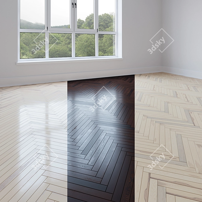 Floor Vol.10 - Versatile Wood Parquet 3D model image 1