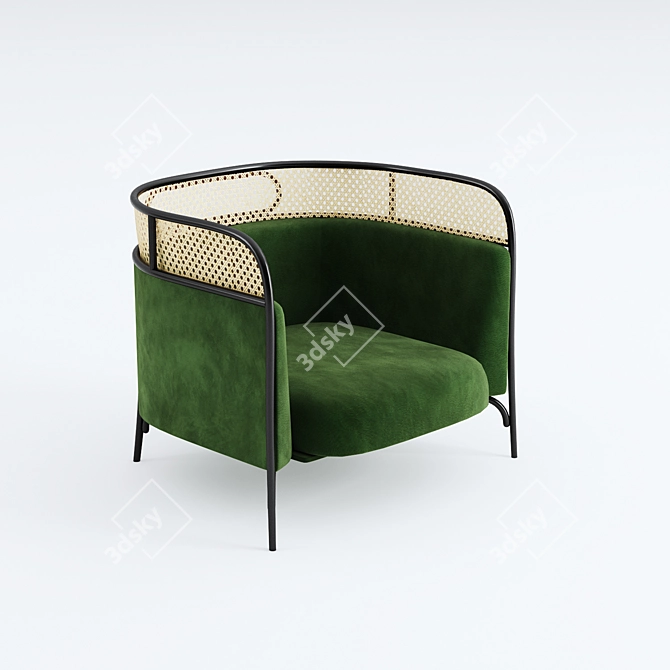 Sleek and Modern - Targa Chair 3D model image 3