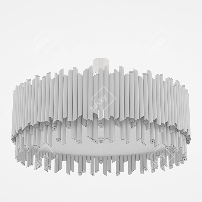 Elegant Bella Figura Chandelier 3D model image 2