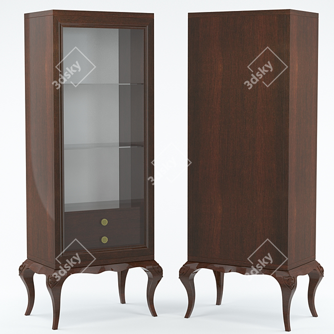 Verona Cabinet VR9010Sp: Modern, Stylish Storage Solution 3D model image 1