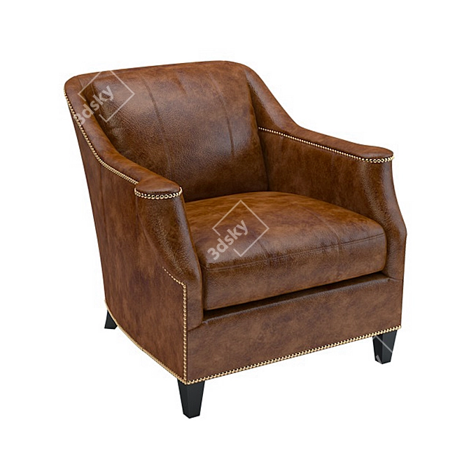 Chaddock Longsdale Chair: Stylish and Functional 3D model image 1
