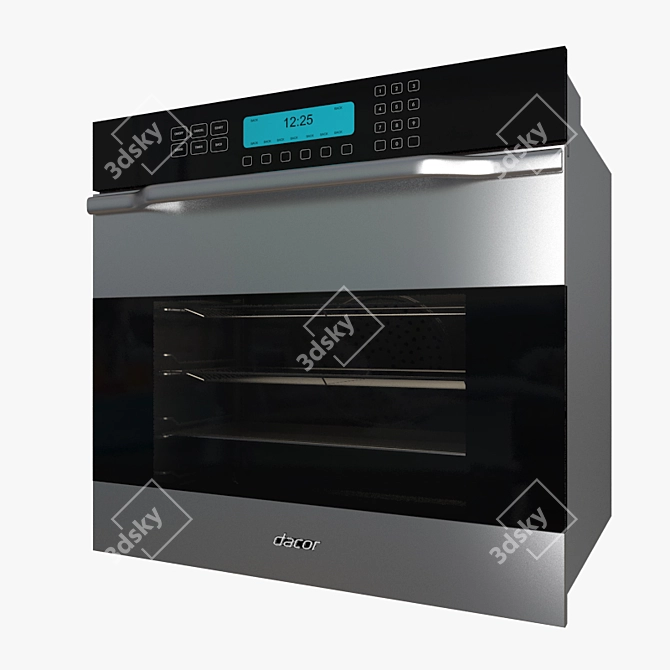 Modern Dacor MOH130S Microwave 3D model image 1