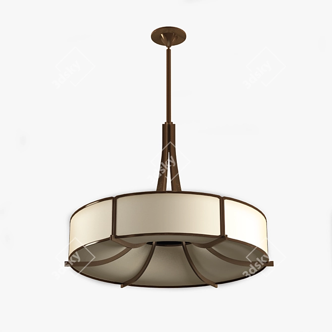 Doye Crosby Parisian Pendant 3D model image 1