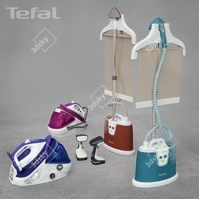 Tefal Steam Generator: 2017 Steamer Set 3D model image 1