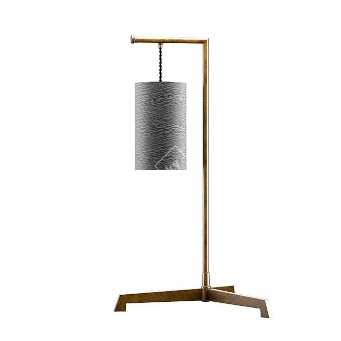 Modern Portable Galileo Lamp 3D model image 2