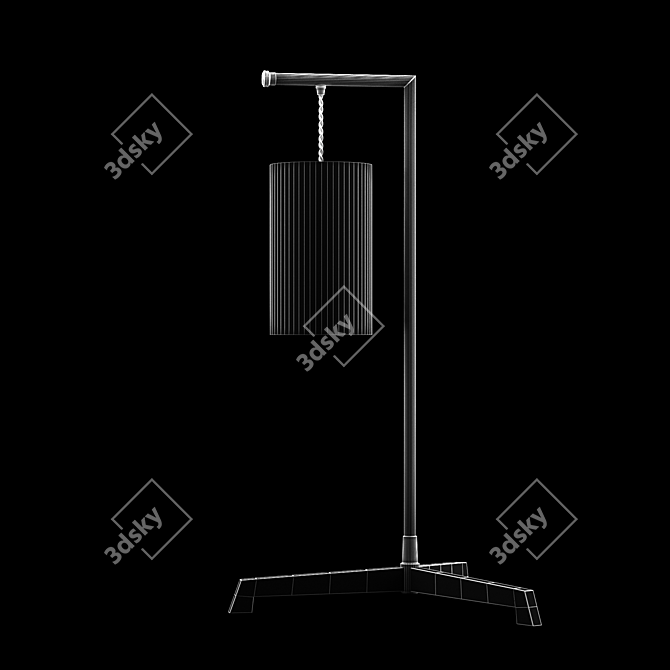 Modern Portable Galileo Lamp 3D model image 3