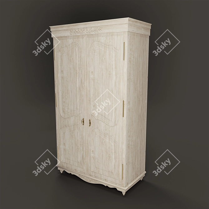 Country Corner Romance Wardrobe 3D model image 3