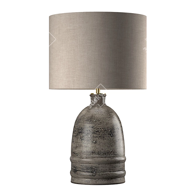 Sleek Porta Romana Ridley Lamp - Versatile Lighting Solution 3D model image 1