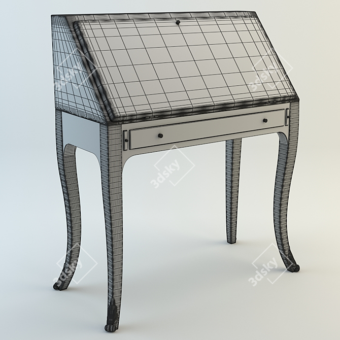 Elegant Ralph Lauren Home Bureau 3D model image 3