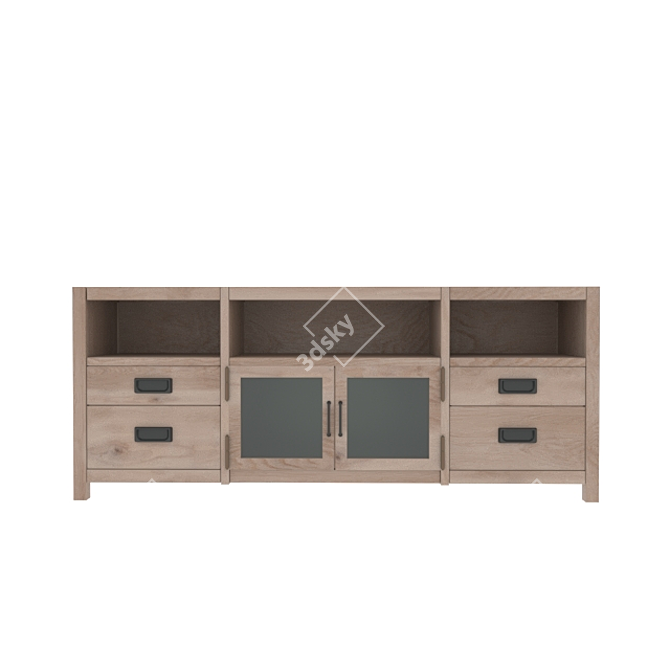Title: 26316 Polygon Curbstone 3D model image 3