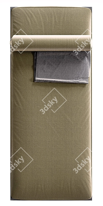 POTOCCO Loom Daybed: Versatile Elegance 3D model image 2