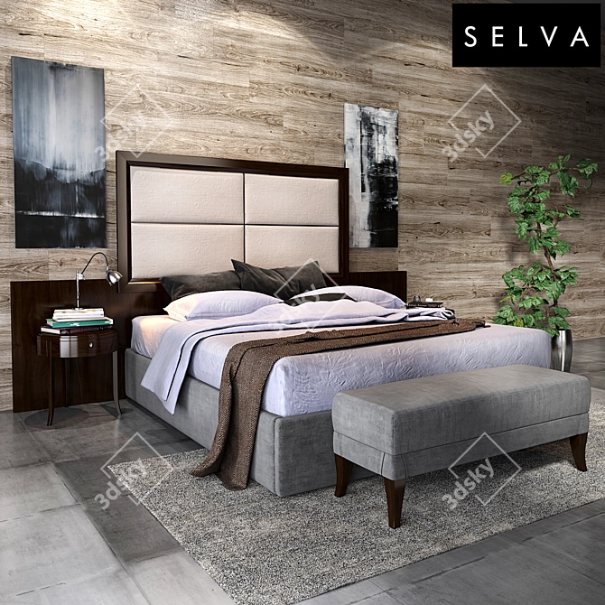 Elegant Selva Hospitality Set 3D model image 1