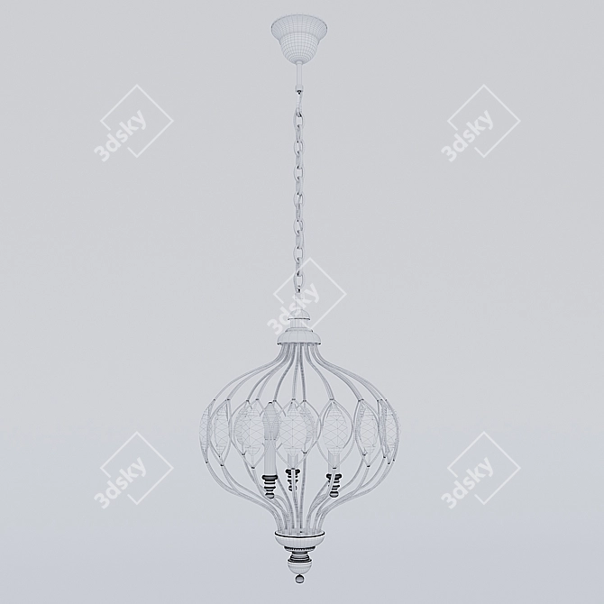 Favourite Fes Chandelier 3-Light 3D model image 2