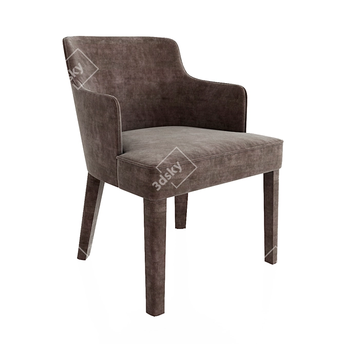 Elegant Casamilano Royale Chair 3D model image 2