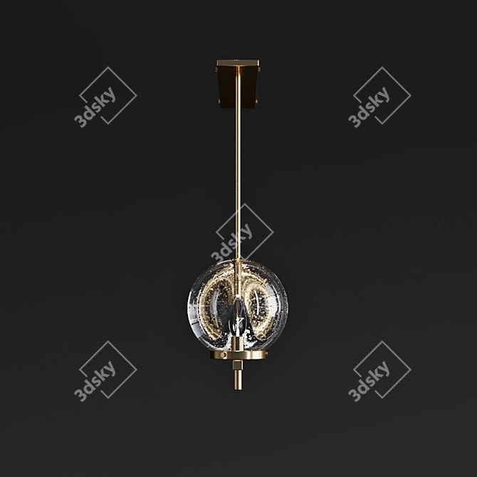 Elegant Arteriors Pembrook Pendant 3D model image 2