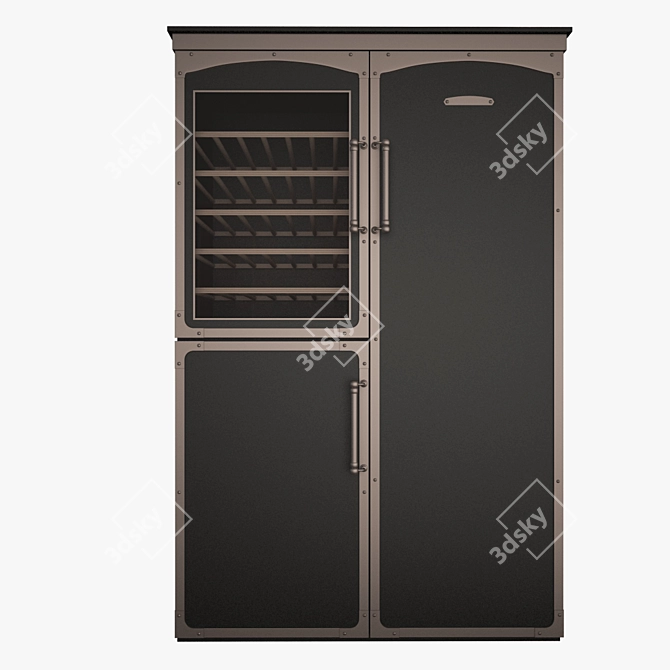 Revive Your Kitchen with Restart Fridge! 3D model image 1