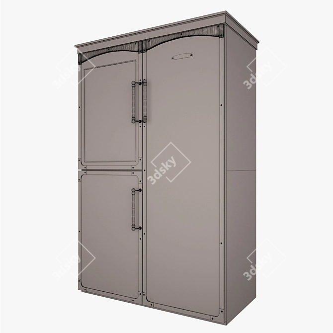 Revive Your Kitchen with Restart Fridge! 3D model image 3