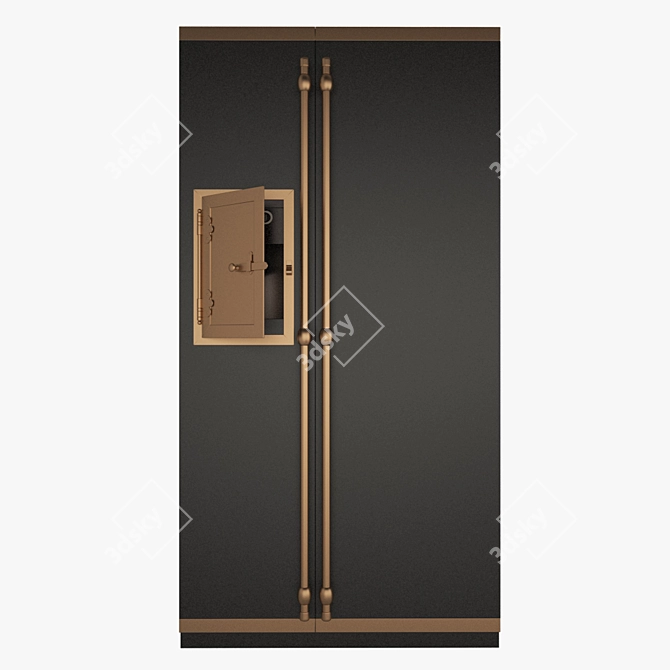 Revitalize Your Kitchen with the Restart Fridge 3D model image 1