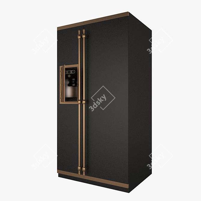 Revitalize Your Kitchen with the Restart Fridge 3D model image 2