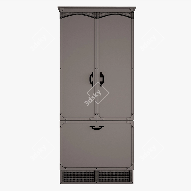 Revive Your Kitchen: Restart Fridge FRR026 3D model image 2