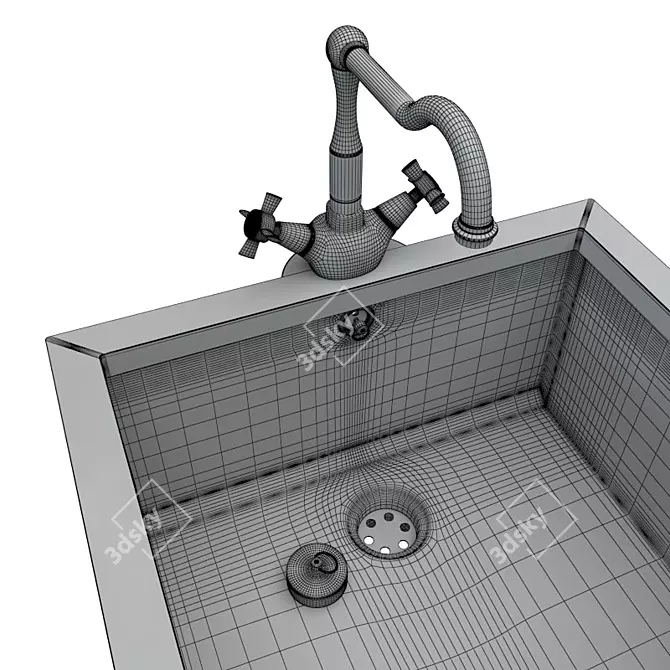 3D Model Restart Sinks 3D model image 2