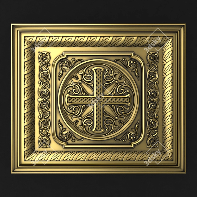 Precision CNC Church Pan Kyoto 3D model image 1