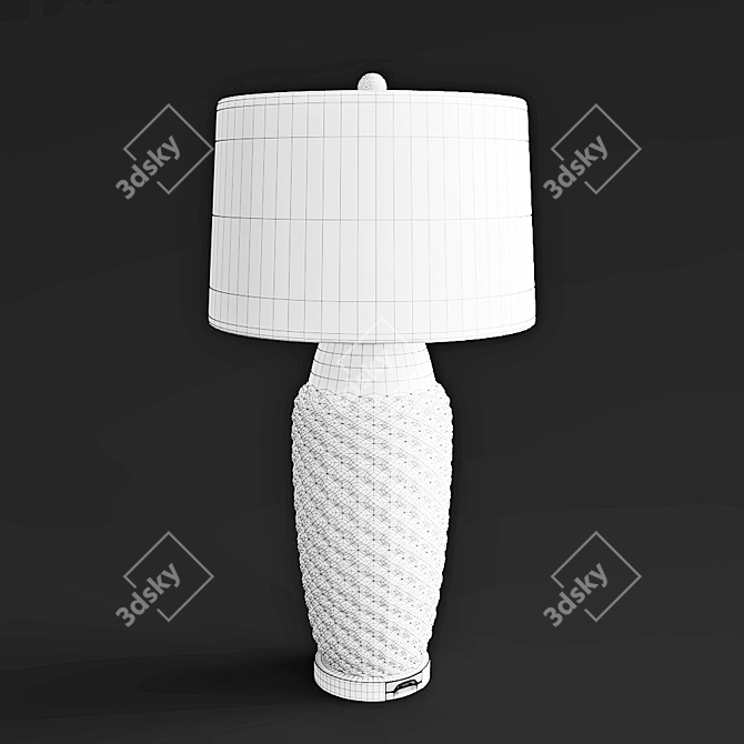 Elegance Redefined: Uttermost Hermosa 3D model image 3