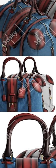Ferragamo Designer Bag: Timeless Elegance 3D model image 2