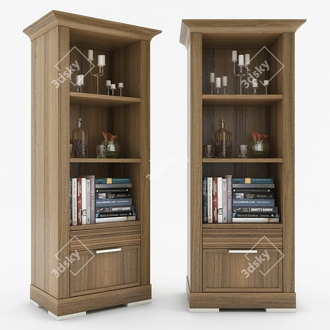 Selva Luna Bookcase 3D model image 1