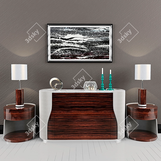 Italian Furniture by CAPITAL 3D model image 1