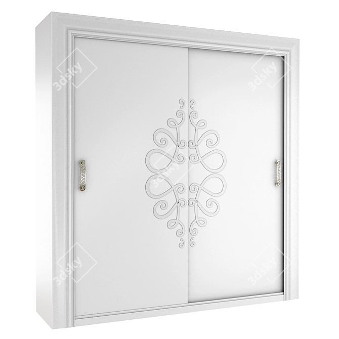 Butterfly 7 Sedie Wardrobe 3D model image 1