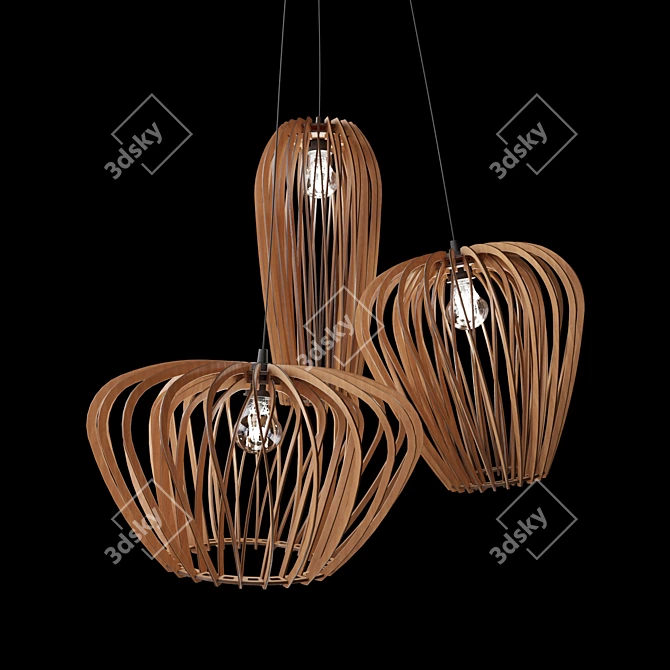 Elegant PARA Economy Lamps 3D model image 1