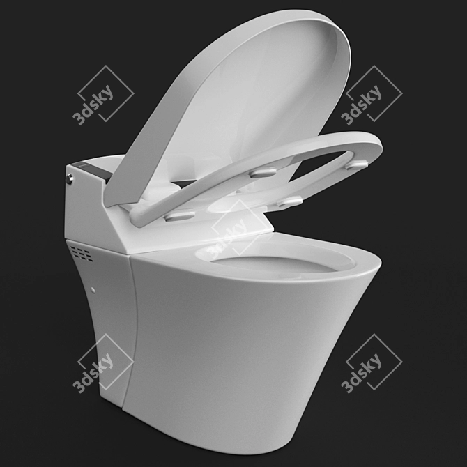 SmartBidet DXV AT200: Electronic Luxury Toilet 3D model image 1