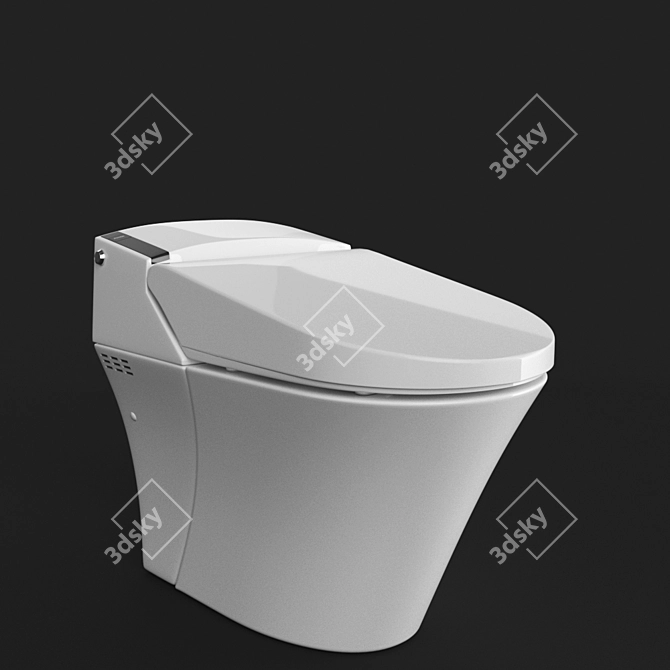 SmartBidet DXV AT200: Electronic Luxury Toilet 3D model image 2