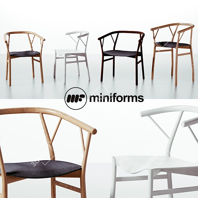 Sleek and Modern Miniforms VALERIE 3D model image 1