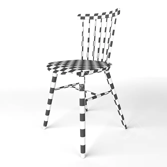 Classic Windsor Chair 3D model image 2