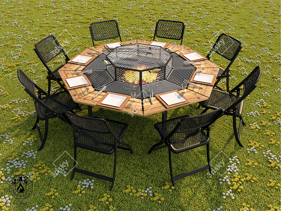 Ultimate Outdoor BBQ Experience 3D model image 3