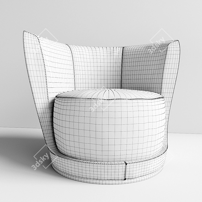 Luxury Longhi Loveluxe Laurent 3D model image 3