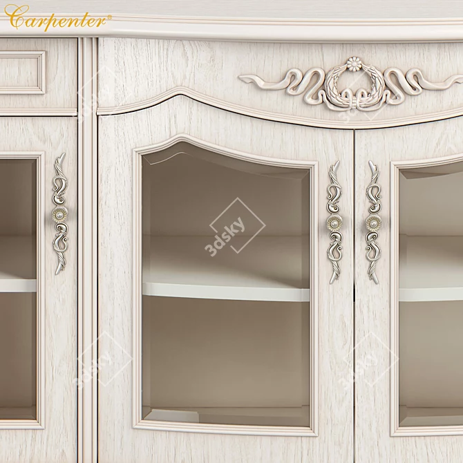 Carpenter Buffet - Modern and Versatile 3D model image 2