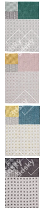 Silaï Rugs Collection - 4 Beautiful Designs! 3D model image 2