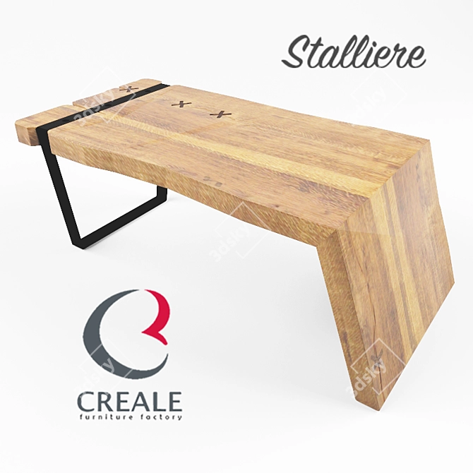 Chicago Coffee Tables: Creale & Stalliere 3D model image 2